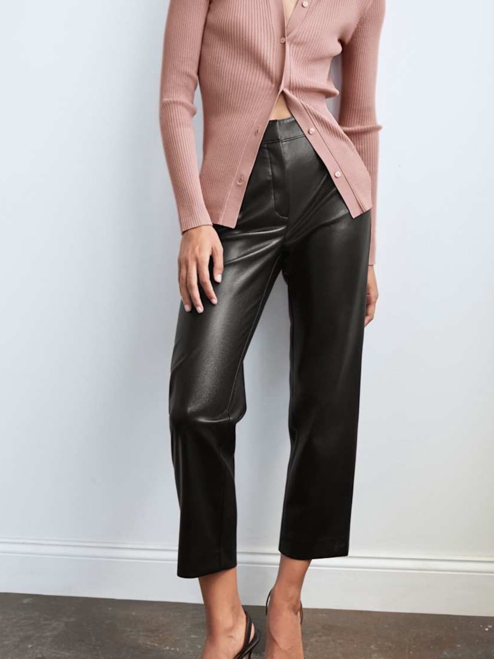 Babaton Command Cropped Black Pant 8